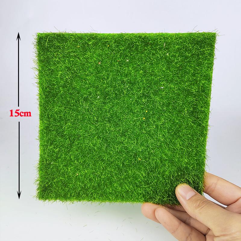 Moss Green Artificial Foam Pebble Decoration for Micro Landscape and Flower Arrangements