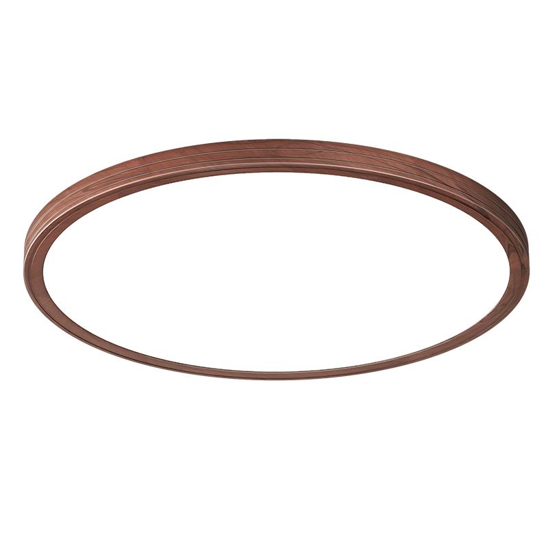 GUJIA Modern LED Eye-Protecting Wooden Grain Ceiling Light