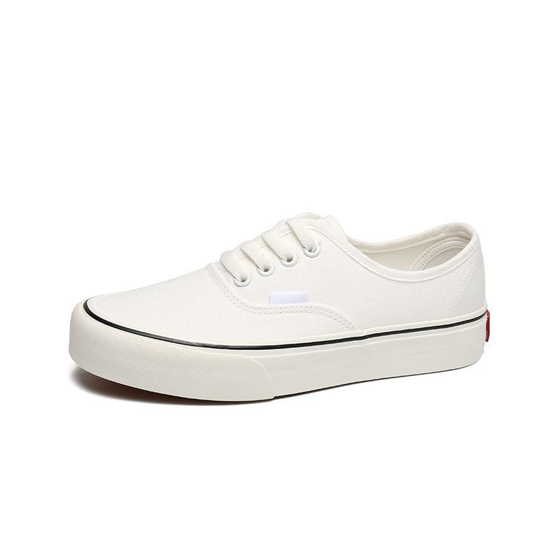 

Осенние женские туфли-борд-кеды конфетного цвета 2025 года, новые ретро-туфли из дышащего парусинового материала, женская трендовая повседневная обувь для женщин Xiaohongshu 35 белый