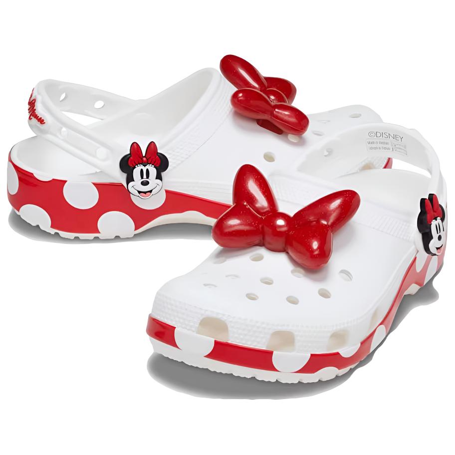 Disney x Crocs Minnie Maus Cls Clg Clogs Unisex Weiß 212717-90H