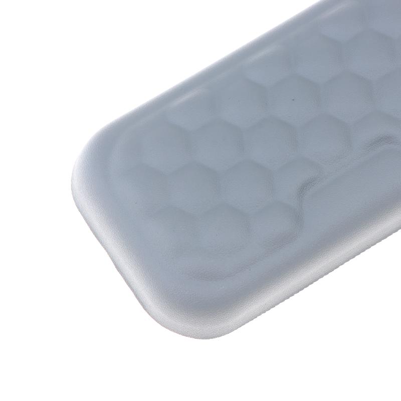 Car Memory Foam Armrest Elbow Pad Mouse Keyboard Wrist Rest Pu/Cloth Anti-Slip Breathable Sweat-Absorbent Car Wrist Pad