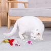 21Pcs/Set Cat Toys Set with Green Tunnel Interactive Cat Toy Feather Mouse Crinkle Balls