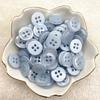 50Pcs 12Mm Color Resin Cat Eye Button Pearllight Bowl Shape Four Eye Button Wedding Decoration Sewing Accessories