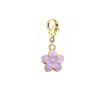 1pc Enamel Flower Charms for Jewelry Making Stainless Steel Gold Pendant for Earring Necklace Bracelet Accessories