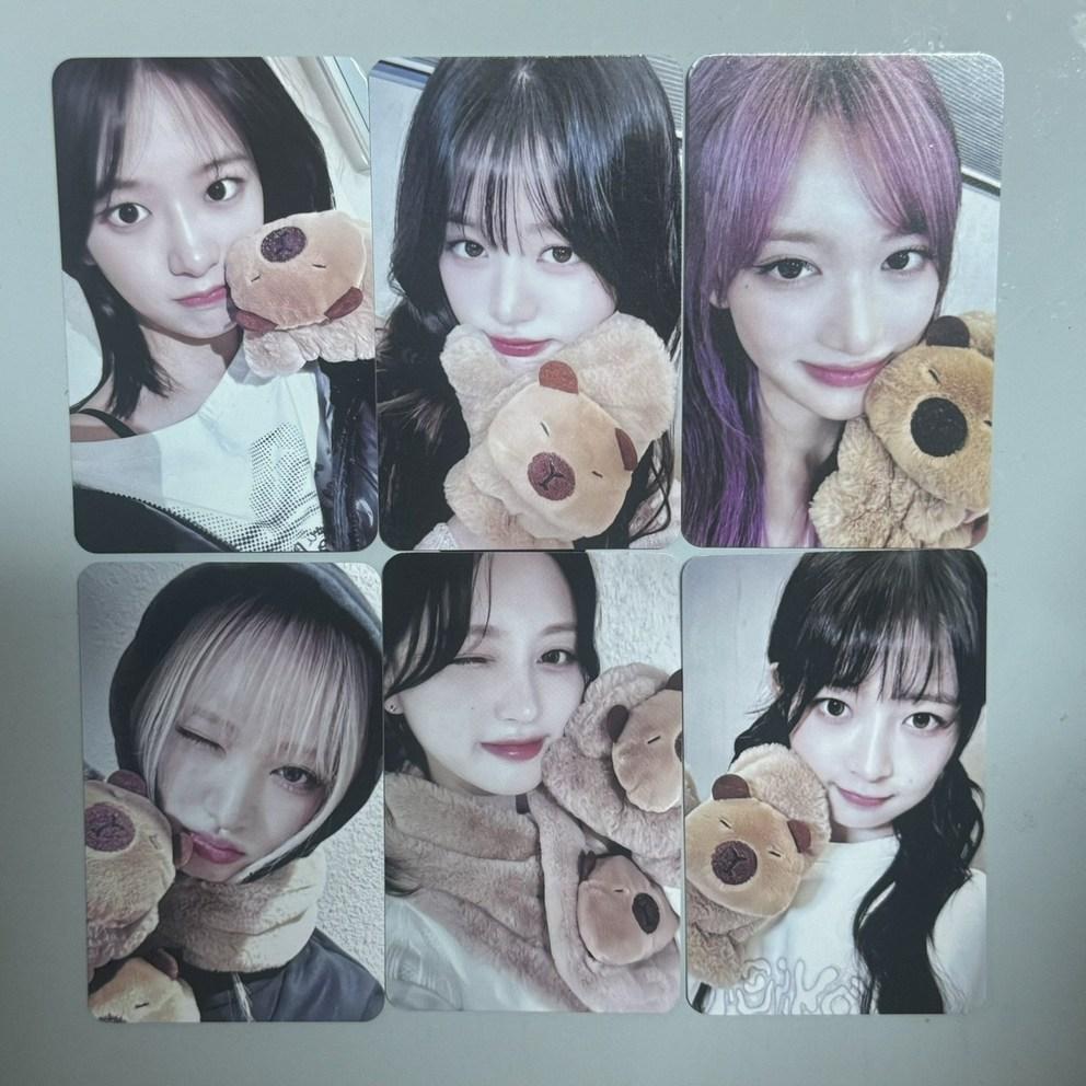 [Creepercule] Eu Sou Empatia Mina Iswi Horror Não Convencional Fotocard Capivara Fotocard Polar Conjunto de 12 peças