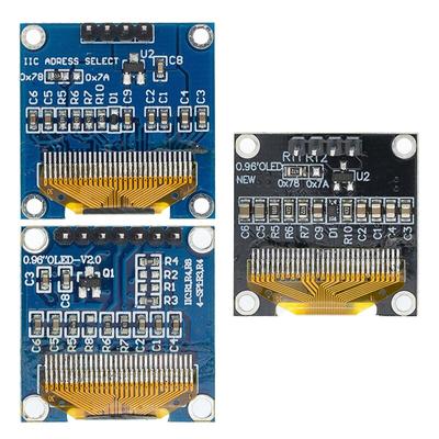 0,96 inch IIC seriële witte OLED-displaymodule 128X64 I2C SSD1306 12864 LCD-schermbord GND VCC SCL SDA 0,96 inch voor Arduino OLED