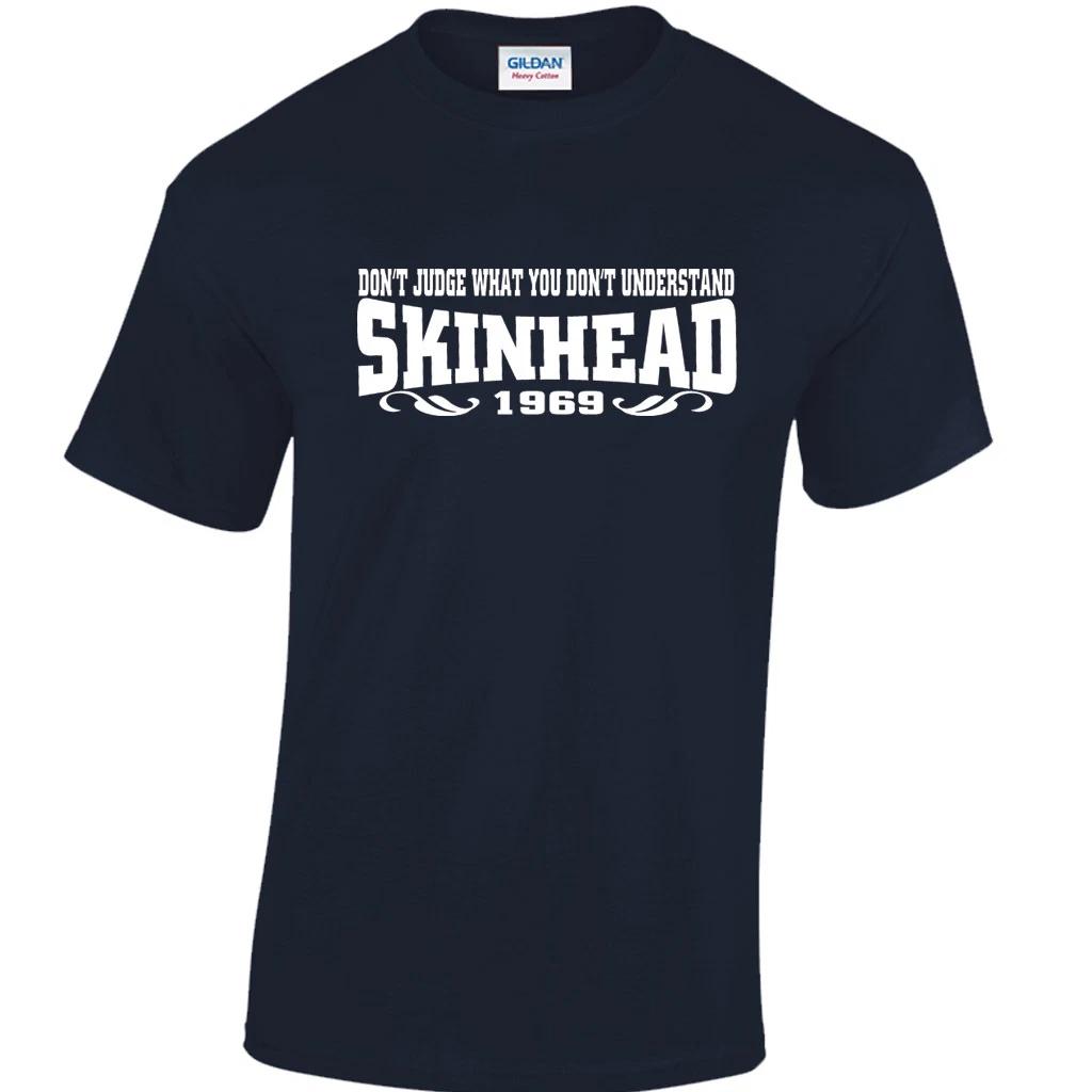 Skinhead T-Shirt Skin Head 1969 Ska Reggae 2-Tone Rudeboy Don t Judge T-Shirt L