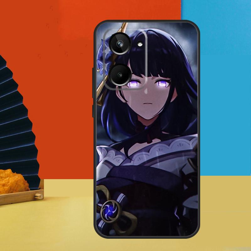 Raiden Shogun Genshin Impact For Realme C51 C53 C55 C35 C33 C31 C30 C25 C21Y GT Neo 5 GT5 GT3 9 10 11 12 Pro Plus Case