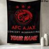 Afc Ajax Wall Hanging Printed Fabric Blanket Decorative Tapestries for Bedroom Living Room Home Decor