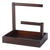 Multifuntional Wood Bracelet Display Stand Necklace Display Holder Necklace Stand Bracelet Organizer Wood Texture