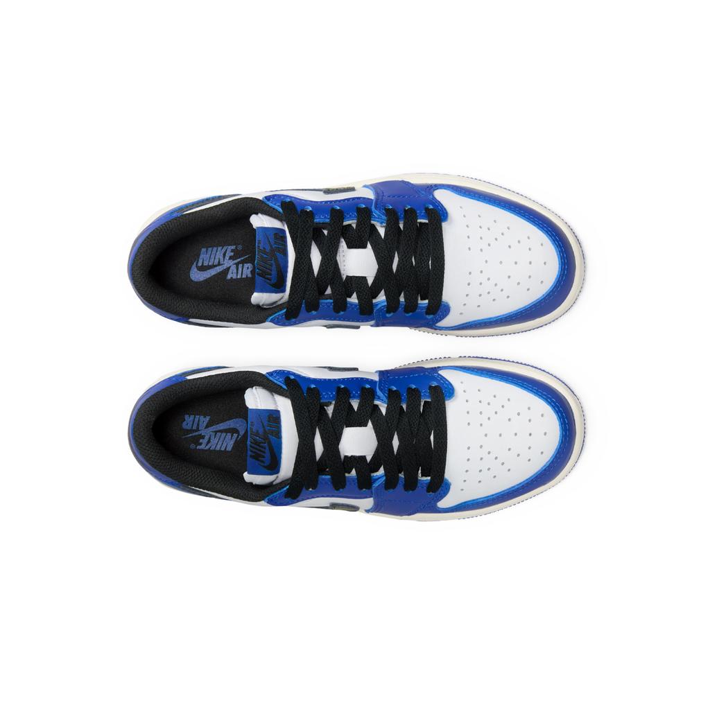Air Jordan 1 Retro Low OG GS Game Royal Gyerek Cipő Kék Fehér Fekete CZ0858-140