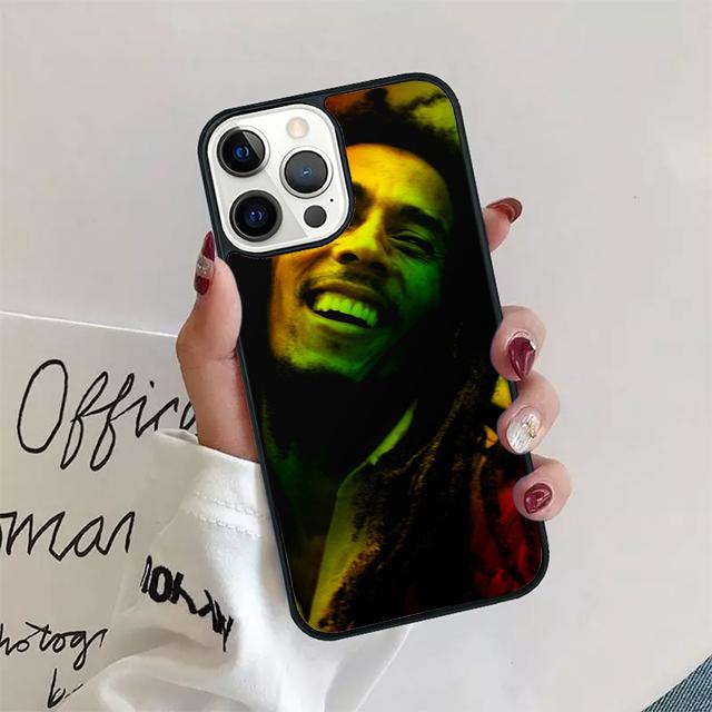 

Coque bob marley rasta lion reggae Phone Case Cover For iPhone 17 Air 15 16 Pro Max 14 13 12 11 Pro Max Plus iPhone 15