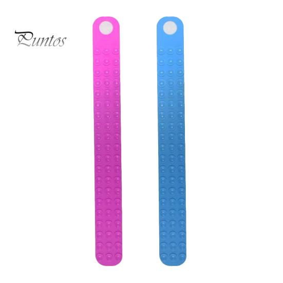 

1/2 шт. силиконовый ремень для размораживания мяса, присоска, размораживатель пищевых продуктов, 17 дюймов, кухонный гаджет для быстрого размораживания, экономящий время размораживания розовый/синий