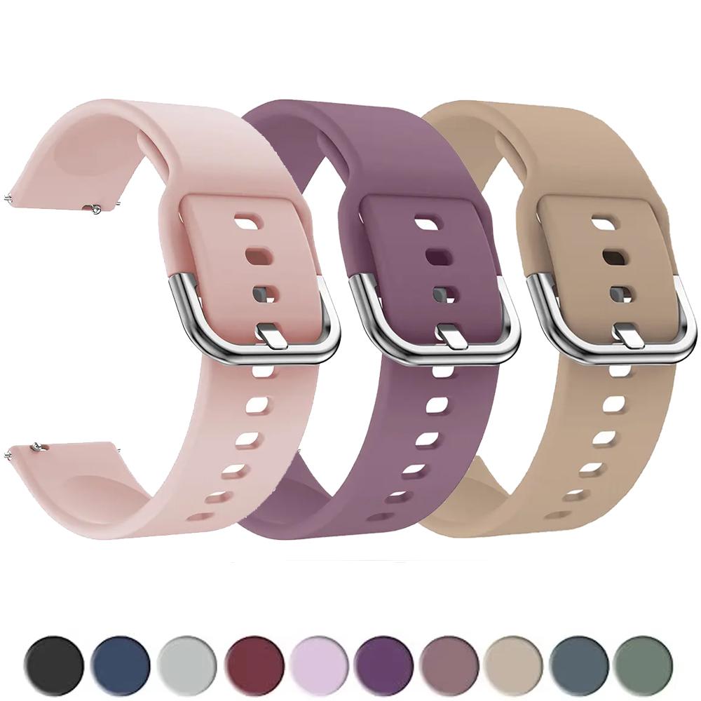 Řemínek pro Amazfit helio/balance 2/bip 5 6 chytré hodinky Spot Silikonový náramek correa Redmi watch 5 active/5 lite 22mm Řemínky na hodinky