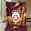 Galatasaray FC Miękki Koc Flanelowy Polarowy Lekki Przytulny Ciepły Koc Rzutowy Na Sofę Łóżko Wystrój Domu
