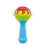 Baby Clutch Ball Rattle Fitness Soft Glue Hand Rattle, Fish Skewer Toothpaste Infant 0-1 Years Old Educational Toy