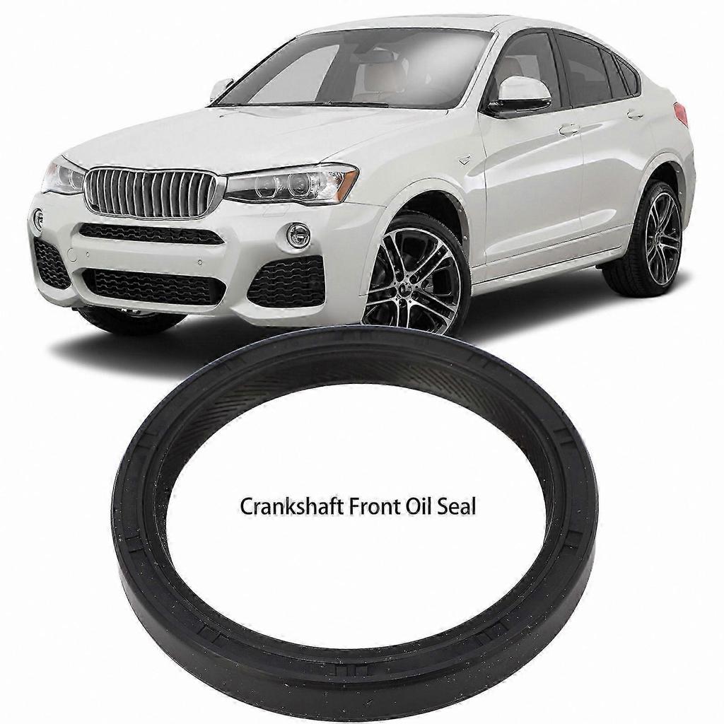 Crankshaft Front Oil Seal Compatible with  X1 X3 X5 X6 Z4 E70 E81 E82 Petrol Engine 2.0 2.5 3.0
