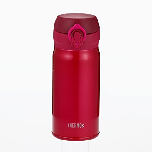 Thermos Water Bottle Vacuum Insulated Mobile Mug 350ml Cranberry JNL-353 CRB