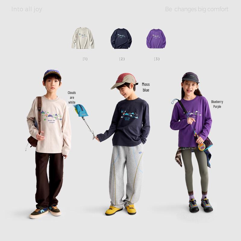 Kids' Casual Printed Long Sleeve T-Shirt