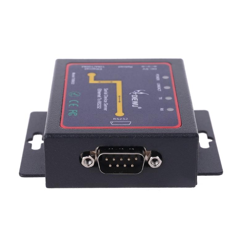 DB9 RJ45 To RS232 Ethernet /IP Serial Server Module Ethernet Device Communication Converter