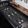 Circuit Tech Line Art Large Game Playmat Non Slip Rubber Desk Mat For Card Board Game Keyboard Mouse Smooth Desktop Surface