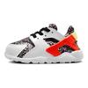 Nike Huarache Run SE TD Doodle Sneakersy dla niemowląt Biały Summit-White Picante-Red DV2244-100
