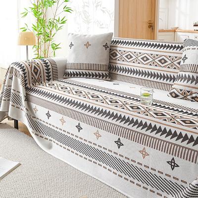 Ice Silk Sofa Slipcover Cover Towel Summer Breathable Cool Feeling Non-Slip Seat Cushions Sofa Cover Sofa Towel Full Covered One Piece