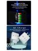 65W QC3.0 6-Port USB Fast Charger for Mobile Phones - US/EU/UK Standard