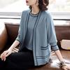 2025 Autumn Knit Cardigan for Middle-Aged and Elderly Women