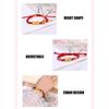 Fashionable Braided Hand Rope Bracelet with Dragon Charm for Men and Women Gifts for New Year and Anniversary
