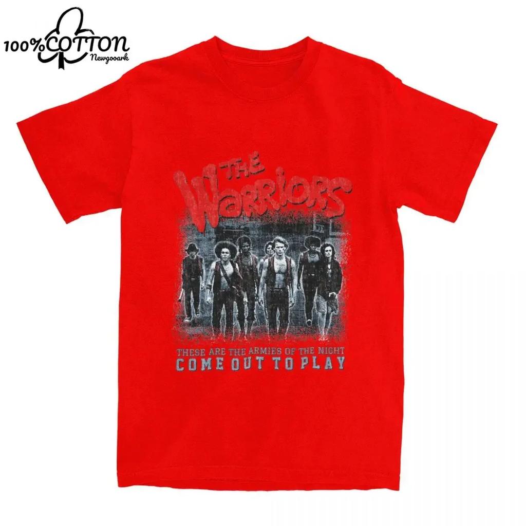 Novelty The Warriors Movie Tshirts For Unisex Women Oneck Short Sleeve Clothes Cotton Summer Top Tee