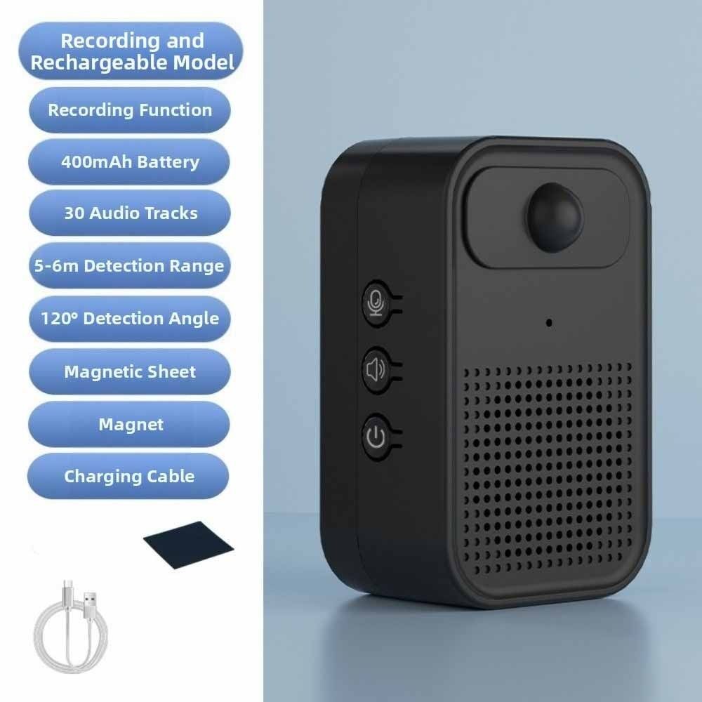 Infrared Sensor Welcome Doorbell PIR Motion Detector Door Bell Chime Supermarket Security