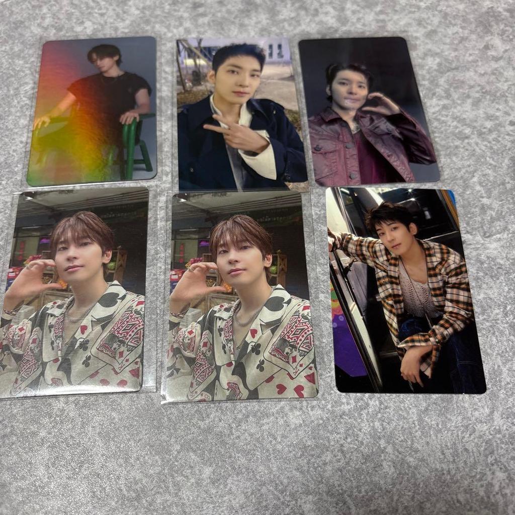 [USED] SEVENTEEN Album Trading Card, Store Bonus, Lucky Drop, Venue Exclusive, Wonwoo