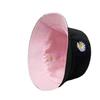 Embroidery Letters Smile Double Sided Fisherman Hat Spring Summer Protection Sun