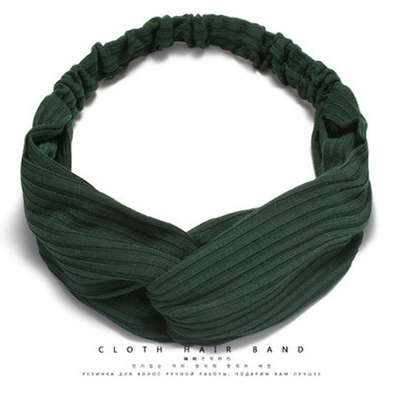 Korean Spring-Summer Elastic Chiffon Silk Headband for Women – Hair Accessories, Sports & Face Washing