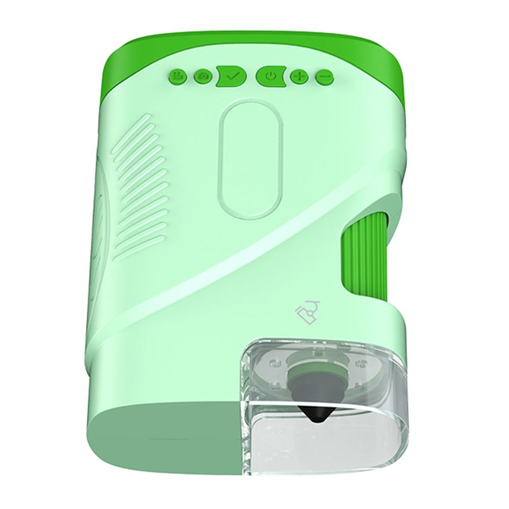 

XV-7 Kids Microscope 2 Inch Color Screen High Definition 1000X Microscope Green