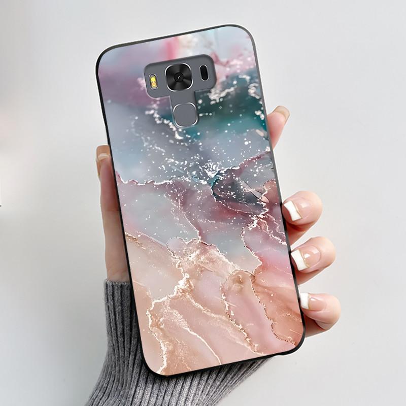 For ASUS Zenfone 3 Max ZC553KL X00DDB X00DDA X00DD Case Luxury Cute Love Rabbit Funny Black Soft TPU Silicone Matte Back Cover