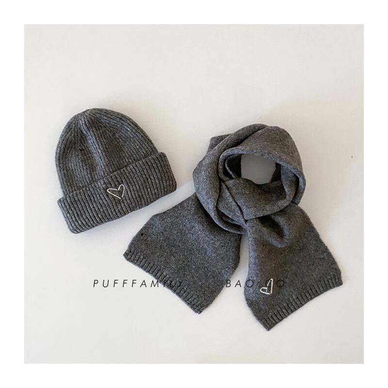 Kids' Winter Knit Hat & Scarf Set