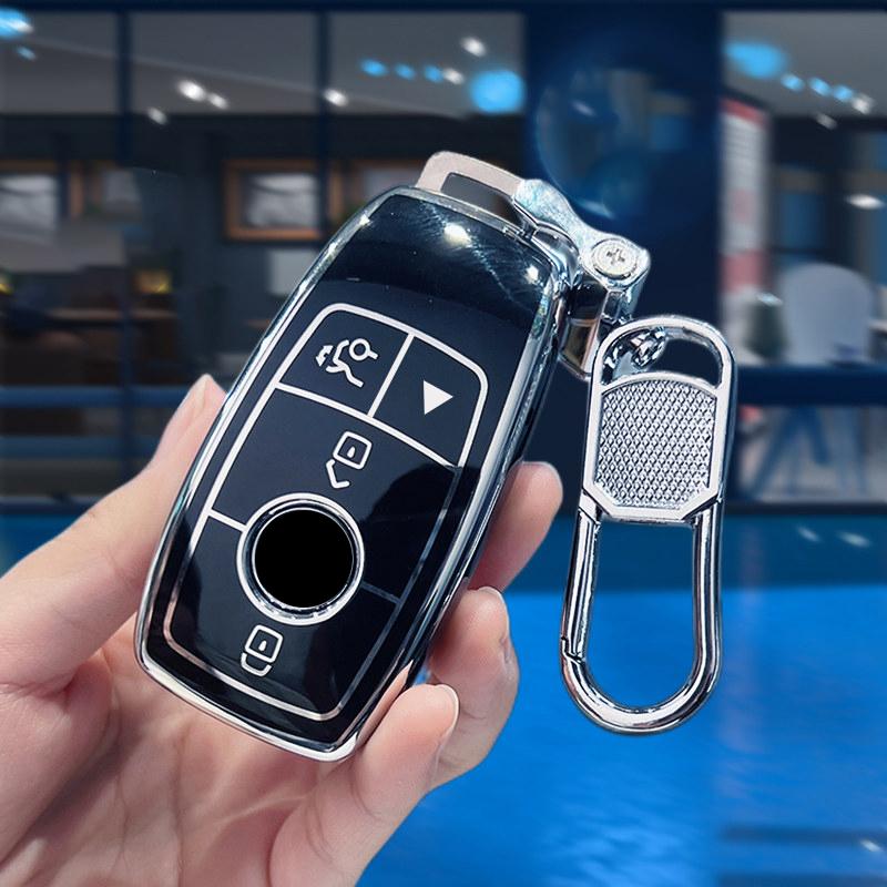 Tpu Keyless Fob Car Key Case Cover Holder For Mercedes Benz W177 W205 W213 W222 X167 Amg A C E S G Class Glc Cle Cla Glb Gls