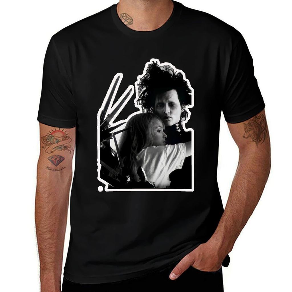 edward scissor hands and kim TShirt Big and Tall Basic Tee Shirt