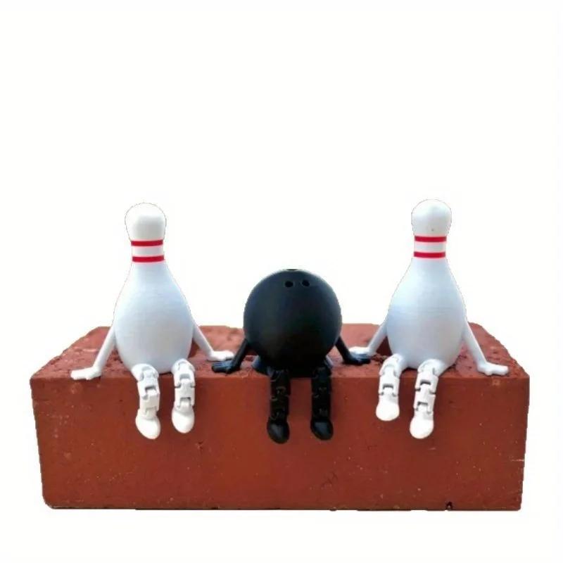 Bowling buddy bowling buddy bowling toy 3D printing ornament home decoration