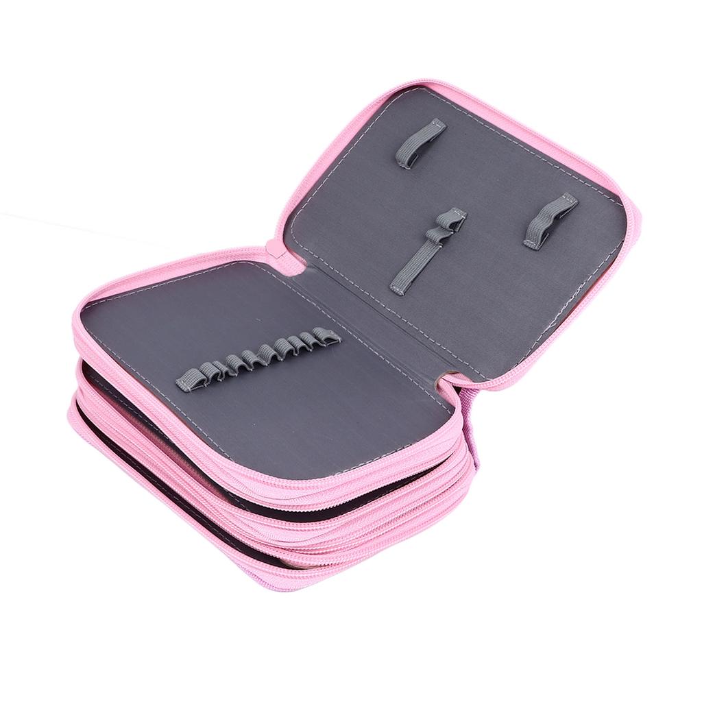 Pencil Case 72 Slots Colored Pencil Holder Bag   Handy Lightweight Pen Case   Stationery Storage