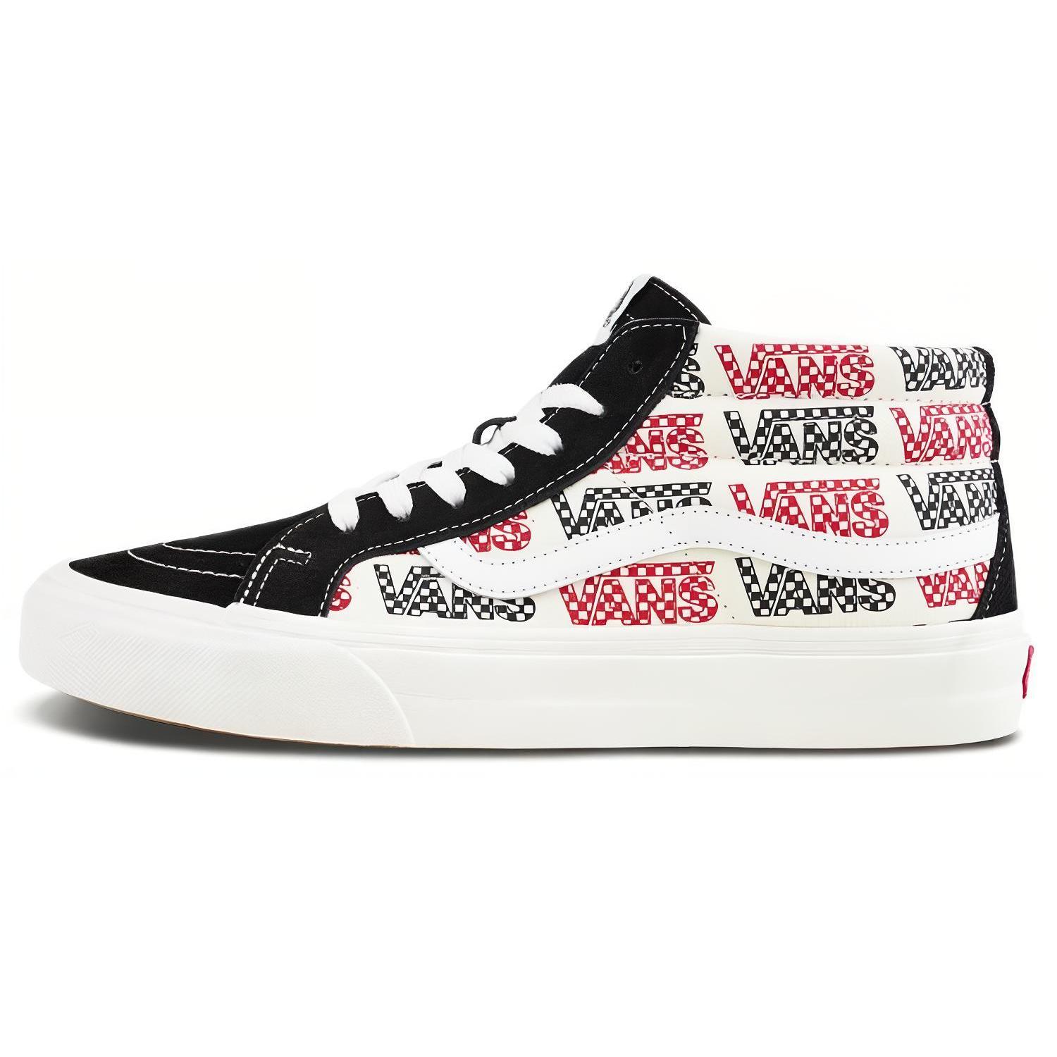 

Vans SK8 Mid Reissue Black And White VN0A391F2BQ 35