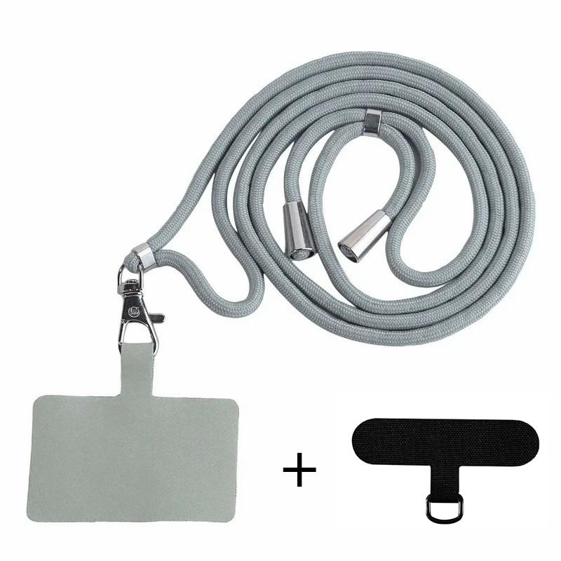 Universal Adjustable Mobile Phone Lanyard Strap Hanging Rope Neck Straps Anti-lost Cord Cell Phone Accessories for iPhone 13 14