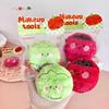 Ultra-thick Long Plush Makeup Puff Cosmetic Tool Broccoli Tomato for Natural  Finish