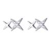 Stylish Stylish Piercing Zircon Stone Star Charm Party Wear Stud Earrings For Women Accessories B032Fashion Charm