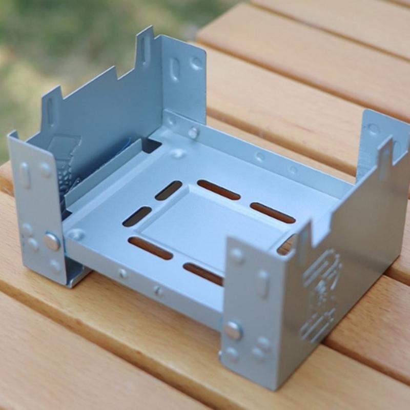 2Pcs Portable Camping Alcohols Burners Folding Outdoor Alcohols Stove Small Backpacking Stove for Camping Picnic Hiking