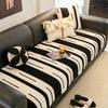Nordic Fashion Chenier Sofa Cover Modern Living Room Home Decoration Couch Furniture Protective Mat Black White Sofa Slipcover