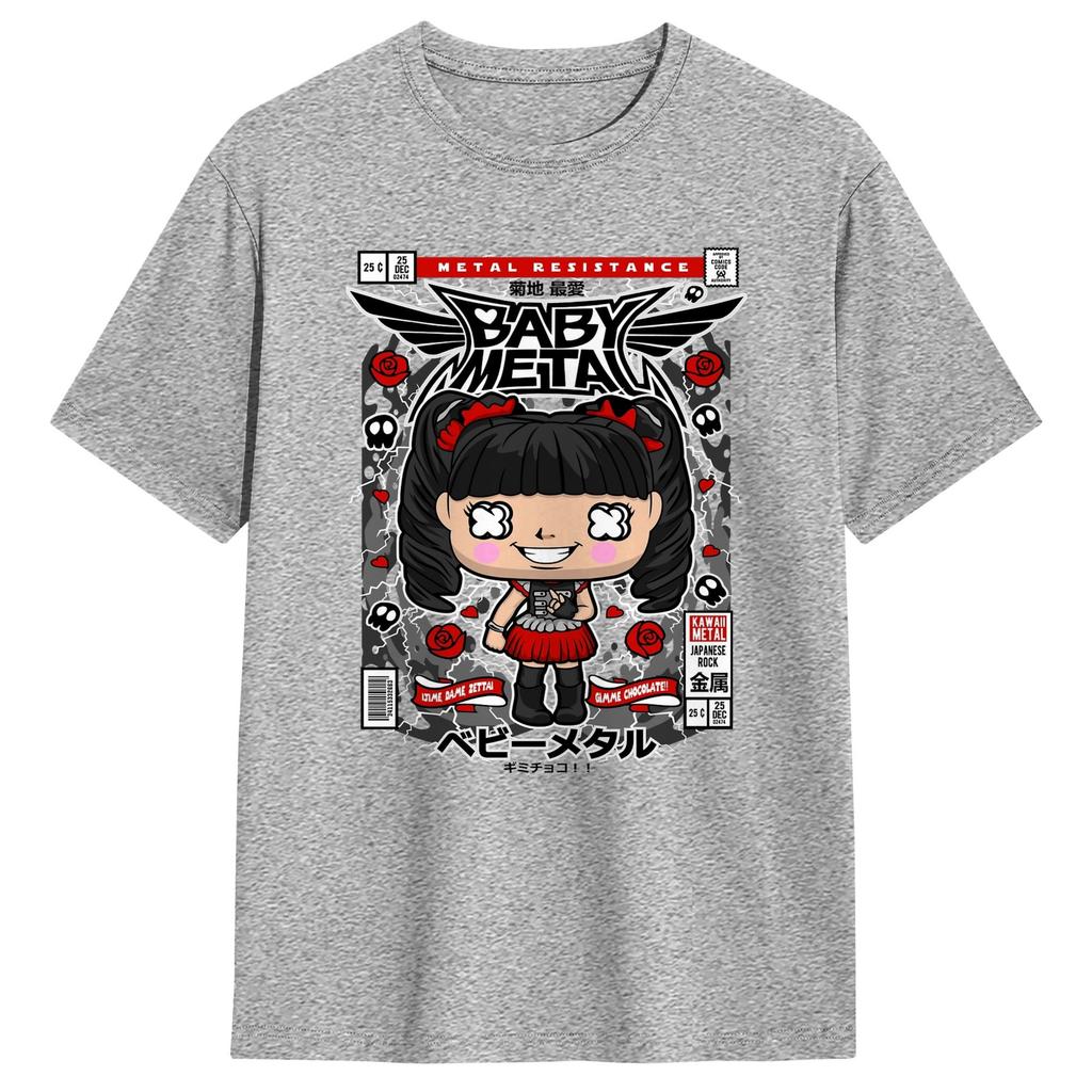 Babymetal World Tour 2026 TShirts for Unisex Novelty 100 Cotton Tees O Neck Short Sleeve T Shirt Original Clothes