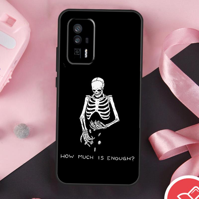 Aesthetics Skeleton Case For Xiaomi 13 14 Ultra 11T 12T 13T Pro 12 Lite POCO X6 Pro F5 M6 X5 X3 F3 M5s F6 Cover